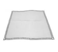 OSALADI Griglia Portatile in Acciaio Resistente per Campeggio e Barbecue Braciere Pieghevole Leggero Rete per Cottura Uniforme Parascintille Sicuro per Fuoco all'Aperto