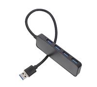 OSALADI Hub Usb Alimentato Porte Protezione Di Integrata Per Laptop e Dispositivi Usb Compatto e Leggero Per Trasporto Facile
