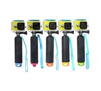 OSALADI Impugnatura Galleggiante Per Fotocamera Galleggiante Per Action Camera Accessorio Per Riprese Design Giallo Compatibile Case Subacquei e Lcd