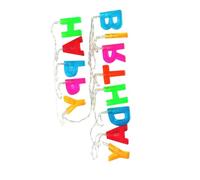 OSALADI Lampada a Lettere LED Decorativa per Compleanno 13 M in PVC senza Batteria Luce LED a Stringa per Feste Decorazione Ambientale per Camera Soggiorno e Ufficio
