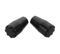 OSALADI Manicotto Maniglia Resistente al Calore in Plastica per Porta Caldaia 2 Pezzi Copertura Antiscottatura per Sportello Stufa Accessorio Sicurezza Termica e Facile Pulizia per