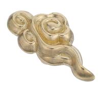 OSALADI Maniglia per Porta in Ottone Anticato a Foro Singolo, Pomello per Mobile a Forma di Nuvola Vintage, Maniglia Elegante per Armadio e Cassetto, Ferramenta Retrò per Cucina e Camera