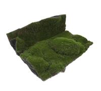 OSALADI Manto Erboso Artificiale Verde 30x30 Cm in Cotone Perla e Lana, Facile da Installare e Riutilizzabile per Progetti di Artigianato e Decorazioni Fai-da-Te