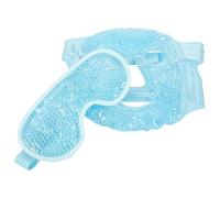 OSALADI Maschera Viso in Gel Fredda e Calda Riutilizzabile in Pvc, Set 1 Pezzo Maschera Occhi Rinfrescante per Uomo e Donna, Impacco per Uso Familiare e Rilassamento Occhi
