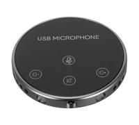 OSALADI Microfono Omnidirezionale Usb Pickup Microfono Da Tavolo Per Registrazione in Tempo Reale Utilizzabile Per Riunioni Online Chat Video e Giochi