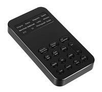 OSALADI Mini Scheda Audio Esterna Nero 8 Effetti Sonori, Cambia Voce Portatile Abs Facile da Trasportare e Plug And Play per Intrattenimento e Trasmissioni in Diretta