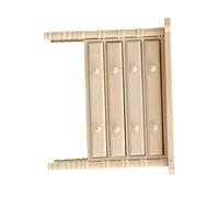 OSALADI Mobiletto in Miniatura Con Cassetti in Legno Per Case Delle Bambole Design e Materiale Durevole Per Decorare e Organizzare Interni Case in Miniatura