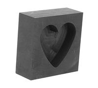 OSALADI Mold Forma Cuore per e Non Stampo per Oro e Argento Attrezzo per Fai da Te Conducibilità Termica Resistente e Pratico