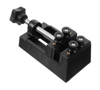 OSALADI Morsetto per Incisione Portatile in Plastica Nera, Morsetto di Tenuta per Intaglio Pietra, Strumento da Banco per Studenti e Appassionati di Arte Dell’intaglio