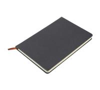 OSALADI Notebook Business con Copertina PU Nero Agenda di Efficienza Blocco Note per Appunti e Pianificazione Spessa e Resistente Design Semplice Ed Elegante