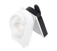 OSALADI Orecchio Umano Finto in Silicone per Piercing Orecchio Stampo Realistico per Pratica e Formazione Set Espositivo e Bianco Destro Strumento Didattico per Scuole di Medicina e