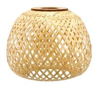 OSALADI Paralume In Bambù Rattan Lampadario Paralume In Tessuto Lampadario Lampadario Parete Ombrello In Rattan Acqua Paletta Bambù Tessitura Lanterna Di Bambù Cesto Fuori