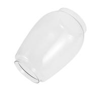 OSALADI Paralume in Vetro Antiuragano per Lampada a Olio, Coprilampada Vintage Rotondo per Lanterna da Esterno, Sostituzione Globo Lampada a Cherosene per Illuminazione Retrò