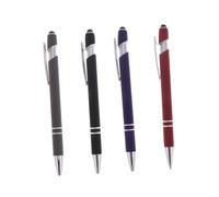 OSALADI Penna Touchscreen 2 in 1 Con Punta in Metallo E Stilo Capacitivo Per La Scrittura A Mano Sul Computer Nera