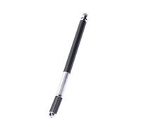 OSALADI Pennino Capacitivo Metallo Con Disco Per Stylus Doppio Per Smartphone e Tablet Nero Leggero e Preciso Per Disegni e Appunti