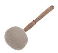 OSALADI Per Ciotola Tibetana e Martello Per Strumento Per Meditazione e Yoga Accessorio Per e Grigio Media