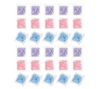 OSALADI Perline Profumate per Bucato 30 Pezzi Deodorante e Ammorbidente per Lavaggio a Mano e Macchina Perline Antiodore Colorate Blu Rosa Viola Fragranza per Tessuti Delicati