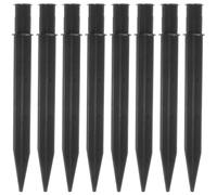 OSALADI Picchetti per lampada solare da giardino, 8 pezzi, picchetto per luci solari da esterno, in plastica, per lanterne da giardino