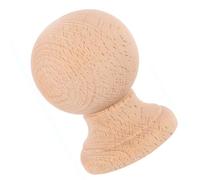 OSALADI Pinnacoli Decorativi in Legno Massello Non Verniciato 4X3 CM Terminali per Balaustre e Teste di Colonne Romane Intagliate a Mano Accessori per Mobili e Progetti Fai da Te di