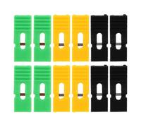 OSALADI Ponticelli di Cortocircuito 2,54 Mm Set da 30 Pezzi Cappucci Aperti e Chiusi in Nero, Giallo e Verde per Riparazione Fai da Te Circuiti Stampati ed Elettronica Domestica