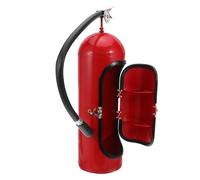 OSALADI Portabottiglie in Metallo Stile Estintore, Organizer Compatto per Vino da Cucina e Bar, Mobiletto Portabottiglie da Banco per Piccoli Spazi e Regalo per Amanti del Vino