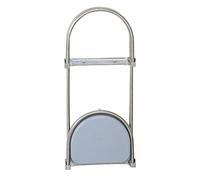 OSALADI Portaombrelli da Parete in Inossidabile Pieghevole Supporto Compatto da Muro per e Ufficio Portaombrelli Salvaspazio Resistente per Organizzazione Ombrelli Domestica