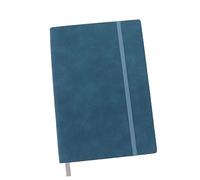 OSALADI PU Pelle con Copertina Pagine Spesse come Ricettario e Scrittura Design Elegante con Cinturino Colore Blu