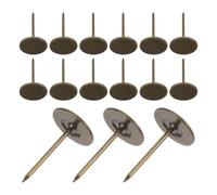 OSALADI Puntine da Disegno Lunghe per Tappezzeria, Chiodini a Testa Piatta in Metallo Resistente, Confezione da 100 Pezzi per Rifiniture Mobili Vintage e Riparazioni Fai da Te su Divani