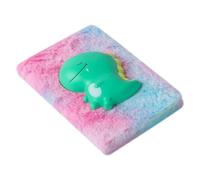OSALADI Quaderno Scuola Peluche Dinosauro Colorato Tie Dye Diario Creativo per Ragazzi e Ragazze Taccuino Morbido Kawaii per Appunti e Cancelleria Scolastica