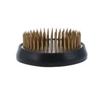 OSALADI Rana a Fiore Rotonda con Aghi di Rame da 6 Cm, Portafiori con Guarnizione in Gomma AntiGraffio, per Composizioni Floreali e Regali agli Amanti del Flower Arranging