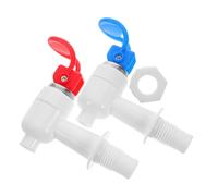 OSALADI Rubinetto Di Ricambio Per Distributore Di Bevande Leva A Pulsante Valvola Per Acqua Calda E Fredda Rubinetto in Plastica Beccuccio Anti-perdita Per Refrigeratore