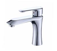 OSALADI Rubinetto Miscelatore per Lavabo Bagno Monocomando per e Fredda Design Facile da Adatto Lavabi da Appoggio e Sottopiano