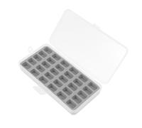 OSALADI Scatola per Spolette da Cucire con Slot Contenitore Resistente per Filo Custodia Organizzatrice per Protezione da Cadute e Polvere Facile da Usare e Pratica