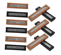 OSALADI Scatola Regalo Vuota Per Penne in Cartone Finestra Trasparente, Set Da 12 Pezzi, Portapenne Elegante e Compatto Per Esposizione e Confezione Regalo, Per Ufficio, Compleanni e Eventi Speciali