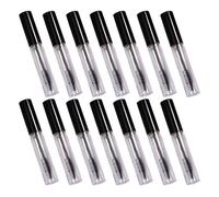 OSALADI Set 14 Pezzi Tubetti Mascara Vuoti 4ml con Imbuti e Bacchette, Flaconi Ricaricabili Compatti per Ciglia, Contenitori Portatili per Trucco da Viaggio