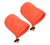 OSALADI Set 2 Sacchetti Organizer per Sacco a Pelo da Campeggio Chiusura a Coulisse in Nylon Resistente e Design Mini Compressione per Uso Outdoor Colore Casuale