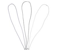 OSALADI Set 3 Pezzi Corde Elastiche Regolabili in Gomma per Chiusure Sacchi della Spazzatura, Fascette per Bidoni Esterni, Utilizzo Multiuso per Casa, Campeggio e Picnic