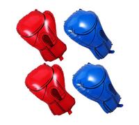 OSALADI Set 4 Palloncini a Forma di Guantoni da Boxe in Materiale Elastico, Decorazioni per Feste di Compleanno a Tema Boxe per Ragazzi e Adulti, Palloni Sportivi Portatili per Eventi