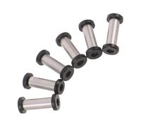 OSALADI Set 6 Pezzi Rivetti per Manico Coltello in Acciaio Inox 5 Mm Kit Bulloni Fissaggio Utensili Cucina Riparazione Posate Resistenti alla Corrosione