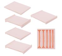 OSALADI Set di Strumenti per Modellare Argilla Rulli in Plastica e Guide di Rotolamento Precise per Argilla per Laboratori e creatività Senza Sforzo