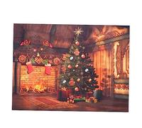 OSALADI Sfondo Fotografico Natalizio Sfondo Fotografico Accessorio per Feste Arazzi da Parete Leggero Trasportabile per Decorazioni Fotografiche e Video