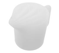 OSALADI Silicone Split Paint Mixing Cups With Compartments And Ergonomic Handle Reusable Divided Pouring Cup For Resin Acrylic Diy Art Projects And Precise Color Separation