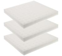 OSALADI Spugna per Serra Fuori Suolo Quadrata 3 Fogli da 100 Cubi per Coltivazione Senza Terra, Attrezzo da Giardinaggio per Ortaggi e Piante Interne, Substrato Vegetale per Germinazione