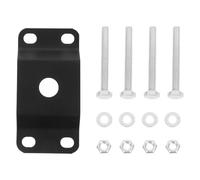 OSALADI Staffa di Montaggio per Palo della Luce Solare Supporto Resistente per Apparecchi di Illuminazione Esterna Kit di Montaggio per Pannelli Solari Installazione su Palo per