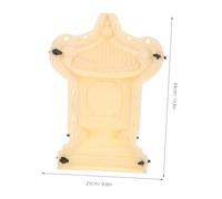 OSALADI Stampo per Romana in Plastica Stampo per Calcestruzzo Utilizzabile in Giardini Parchi Strade per Decorazioni