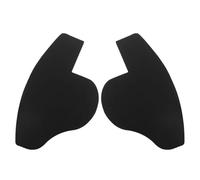 OSALADI Strumento per modellare l'attaccatura dei capelli maschile, schede per migliorare la barba e l'attaccatura, set da 2 pezzi nero per barberia e uso fai da te