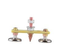 OSALADI Strumento Saldatura Elettrico Con Forte Accoppiamento Magnetico Morsetto Saldatura Professionale Per Riparazioni Auto Cinghia a Doppia Estremità Con Coda Filo Giallo