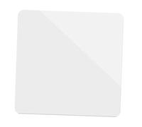 OSALADI Supporto Fotografico in Acrilico Multiuso Pannello Riflettente A Specchio Materiale Acrilico Per 40x40 Cm Bianco