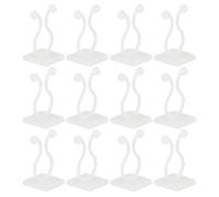 OSALADI Supporto per Piante Rampicanti 100 Pezzi, Clip di Fissaggio per Pareti Lisce, Ganci Compatti per Piante da Interno, per Gestione Viti e Decorazione Casa