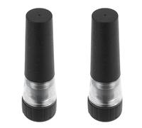 OSALADI Tappo per Vino Sottovuoto Pompa a Vuoto 2 Pezzi in Silicone Riutilizzabile, Tappo per Vino Professionale e Portatile per Conservazione Ermetica in Casa, Bar e Ristorante